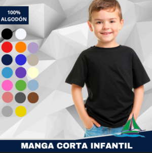 MANGA CORTA INFANTIL